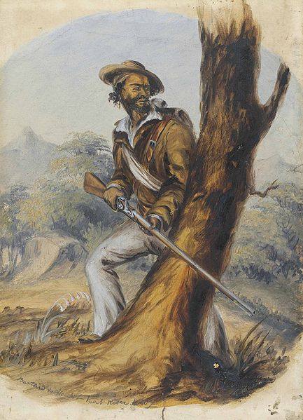 PAINTING-Thomas Baines Hottentot Levy 8th FW