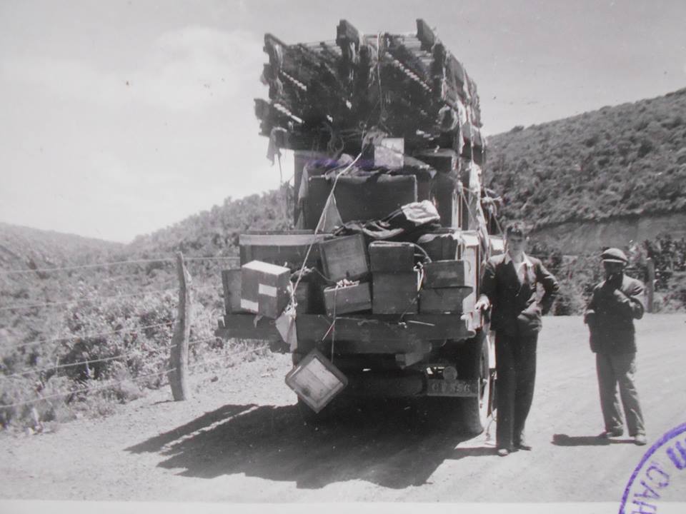 Photo by Arthur Elliott taken along the Queen's Rd between Fort Beaufort and Grahamstown. Courtesy of the Western Cape Archives and Records Service.